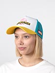 Бейсболка VON DUTCH арт. VD/1/CT/SURF/12 (белый/ желтый)